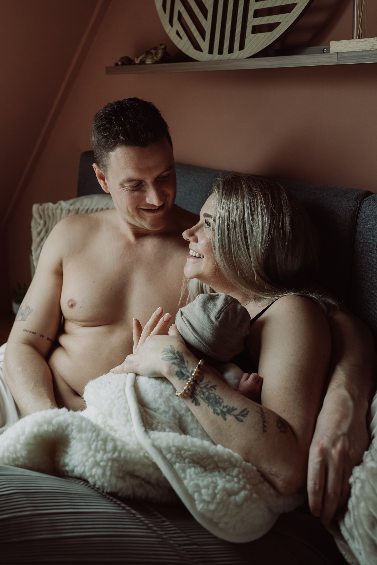 Newbornreportage door Denise Boelhouwer