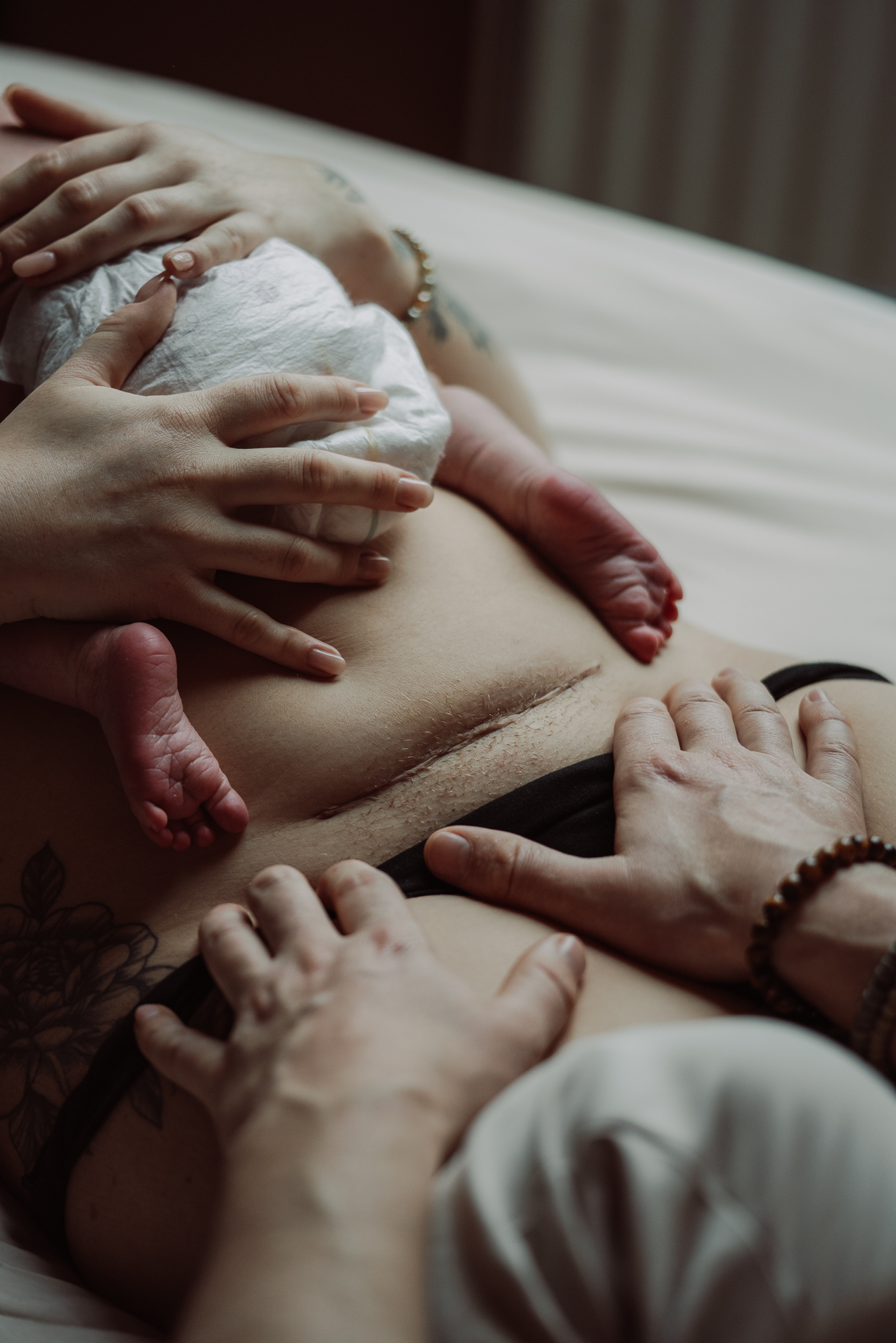 Newbornreportage door Denise Boelhouwer