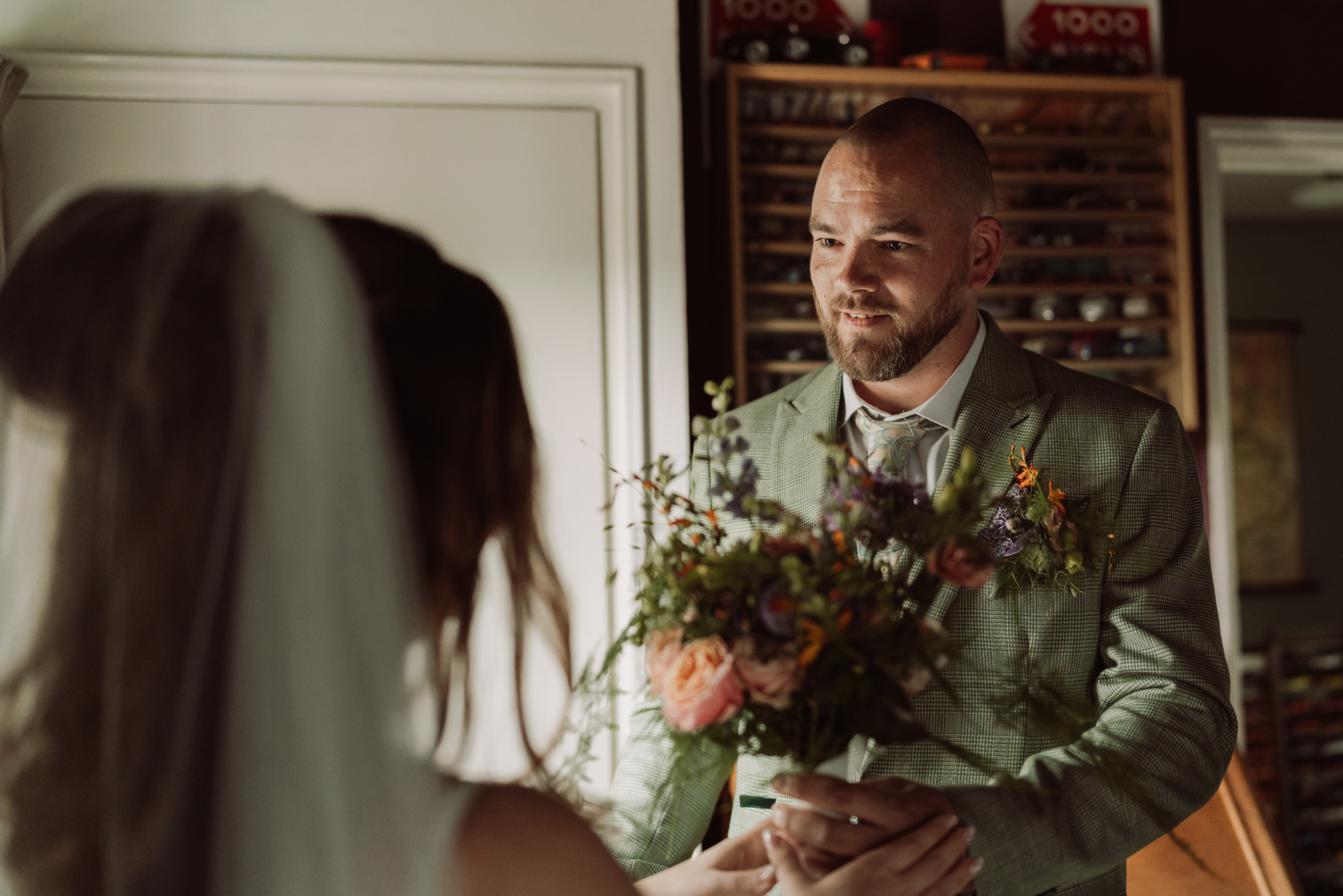 Bruidspaar vastgelegd door Denise Boelhouwer