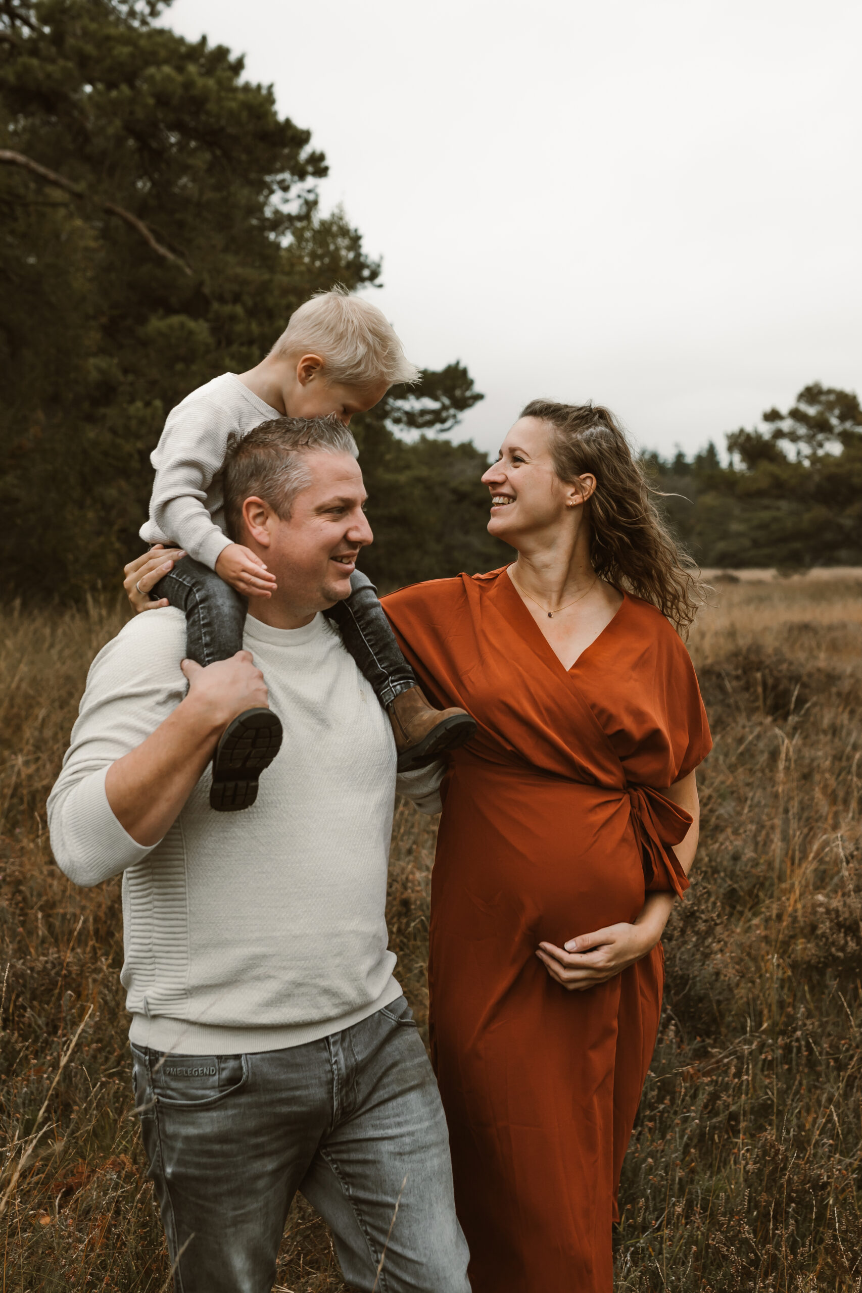 Zwangerschapsfoto van Denise